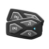 Interphone - Bluetooth headset pro uzavřené a otevřené přilby Interphone U-COM3, Twin Pack