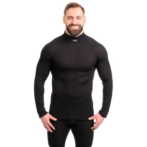 Moto Jitka - Termo triko comfort s dl. rukávem pánské černé +st. 101468