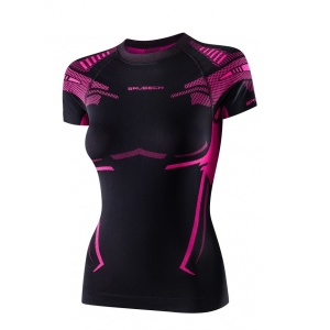 Brubeck - Triko Dry dámské černo/růžové