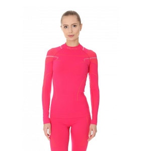 Brubeck - Tričko dámské  s dlouhým rukávem Thermo - růžové 