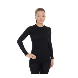 Brubeck - Brubeck dámské tričko s dlouhým rukávem Active wool Merino 