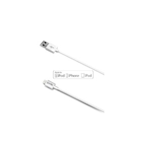 Cellularline - Datový kabel pro přístroje Apple  2M, bílý