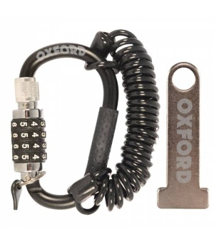 Oxford - Zámek na přilbu + lanko