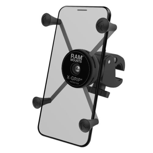 Ram Mounts - RAM® sestava - velký držák X-Grip® a základnou Tough-Claw™ na průměr 0,625 102204