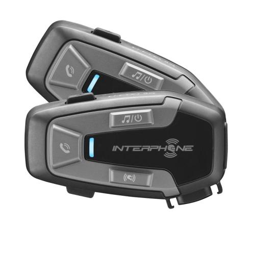 Interphone - Bluetooth headset pro uzavřené a otevřené přilby Interphone U-COM6R, Twin Pack
