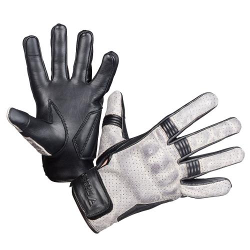 Modeka - MOTOCYKLOVÉ RUKAVICE HOT TWO šedé dámské 