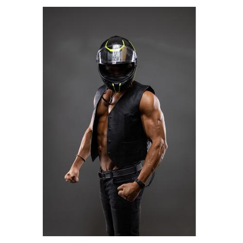 Modeka - Motocyklová kožená vesta