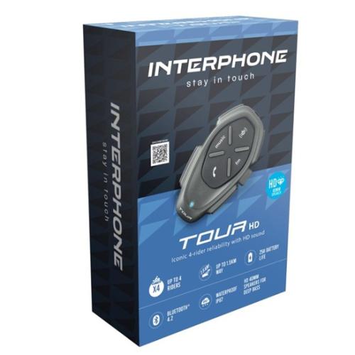 Interphone - Bluetooth handsfree TOUR HD, Single Pack