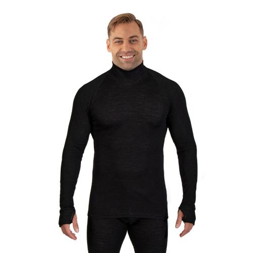 Moto Jitka - TRIKO TEDDY BEAR DL.RUKÁV  pánské  + st. - MERINO VLNA