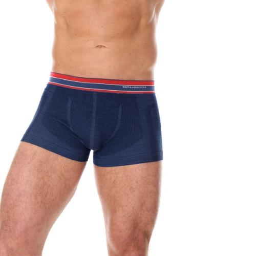 Brubeck - Boxerky Active Wool modré 1352