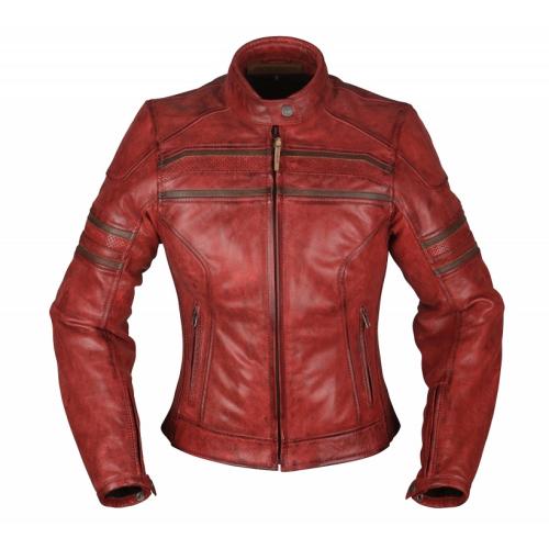Modeka - Motocyklová bunda Iona Lady červená 