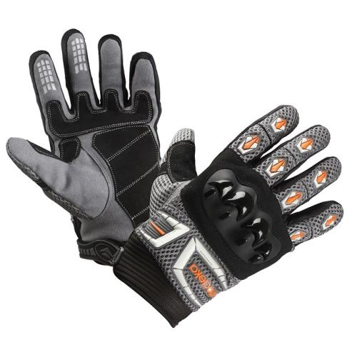Modeka - Motocyklové rukavice MX top oranžové 
