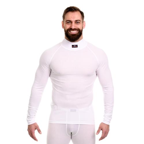 Moto Jitka -  PÁNSKÉ TERMO TRIKO COMFORT S DL. rukávem bílé